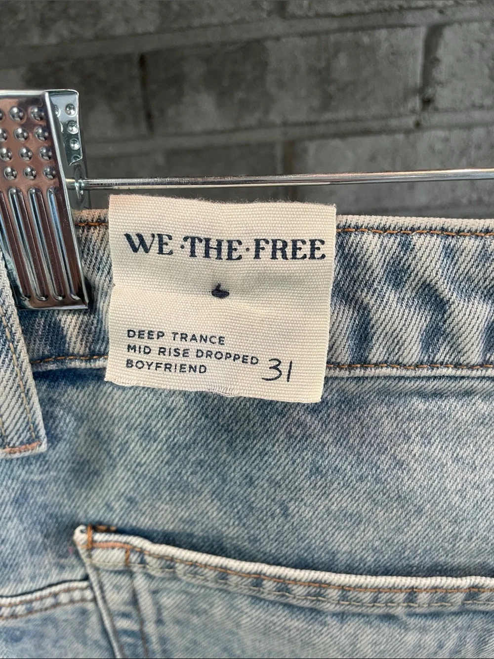 We The Free Deep Trance Boyfriend Jeans - Picture 9 of 9